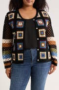 Forgotten Grace Crochet Square Cardigan