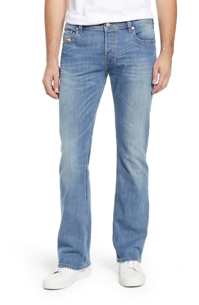 DIESEL<sup>®</sup> Zatiny Bootcut Jeans, Main, color, 