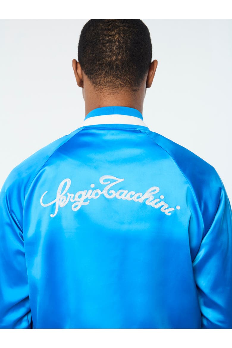 Tosca Varsity Jacket, Alternate, color, FRENCH BLUE