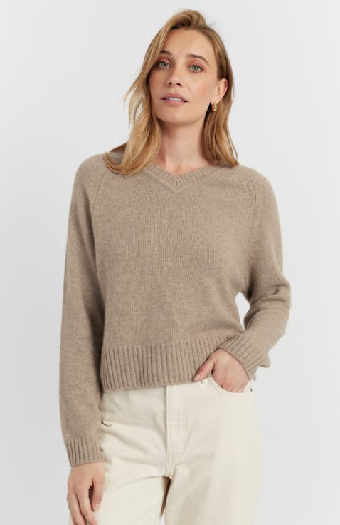 Pure Cashmere V-Neck Sweater