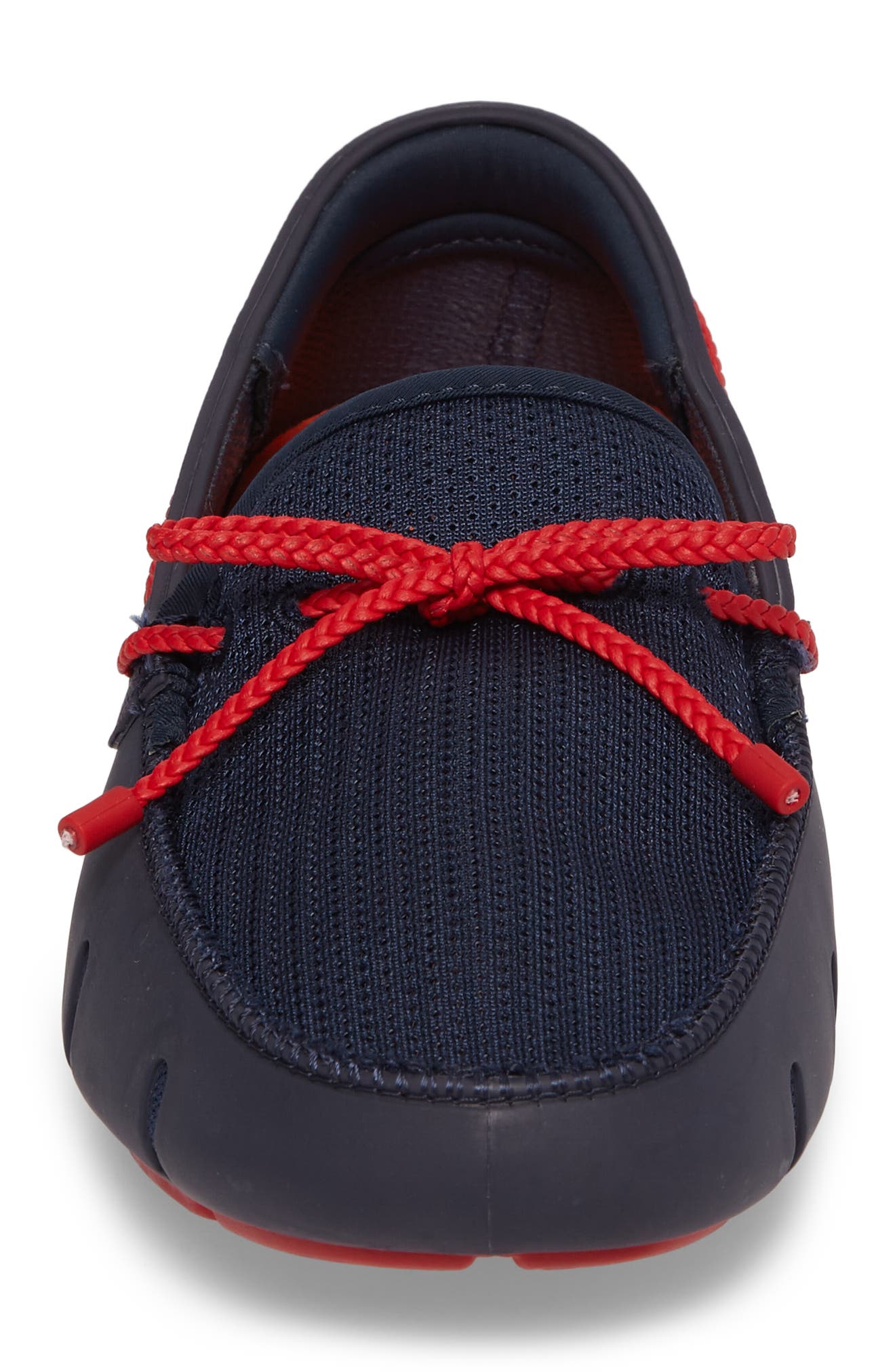 Swims Lace Loafer, Alternate, color, Navy/ Navy/ Red