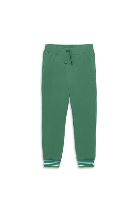 Boys green joggers online