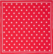 maje Polka dot cotton bandana