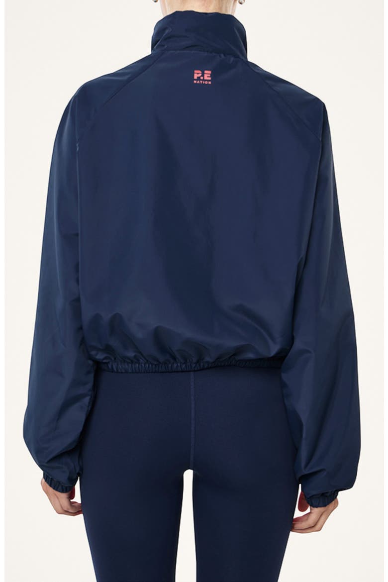 Shield Water Repellent Track Jacket, Alternate, color, DARK NAVY
