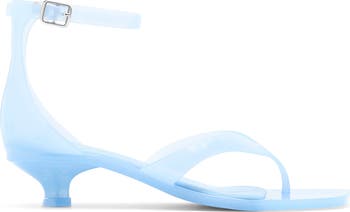 Gummy Ankle Strap Sandal