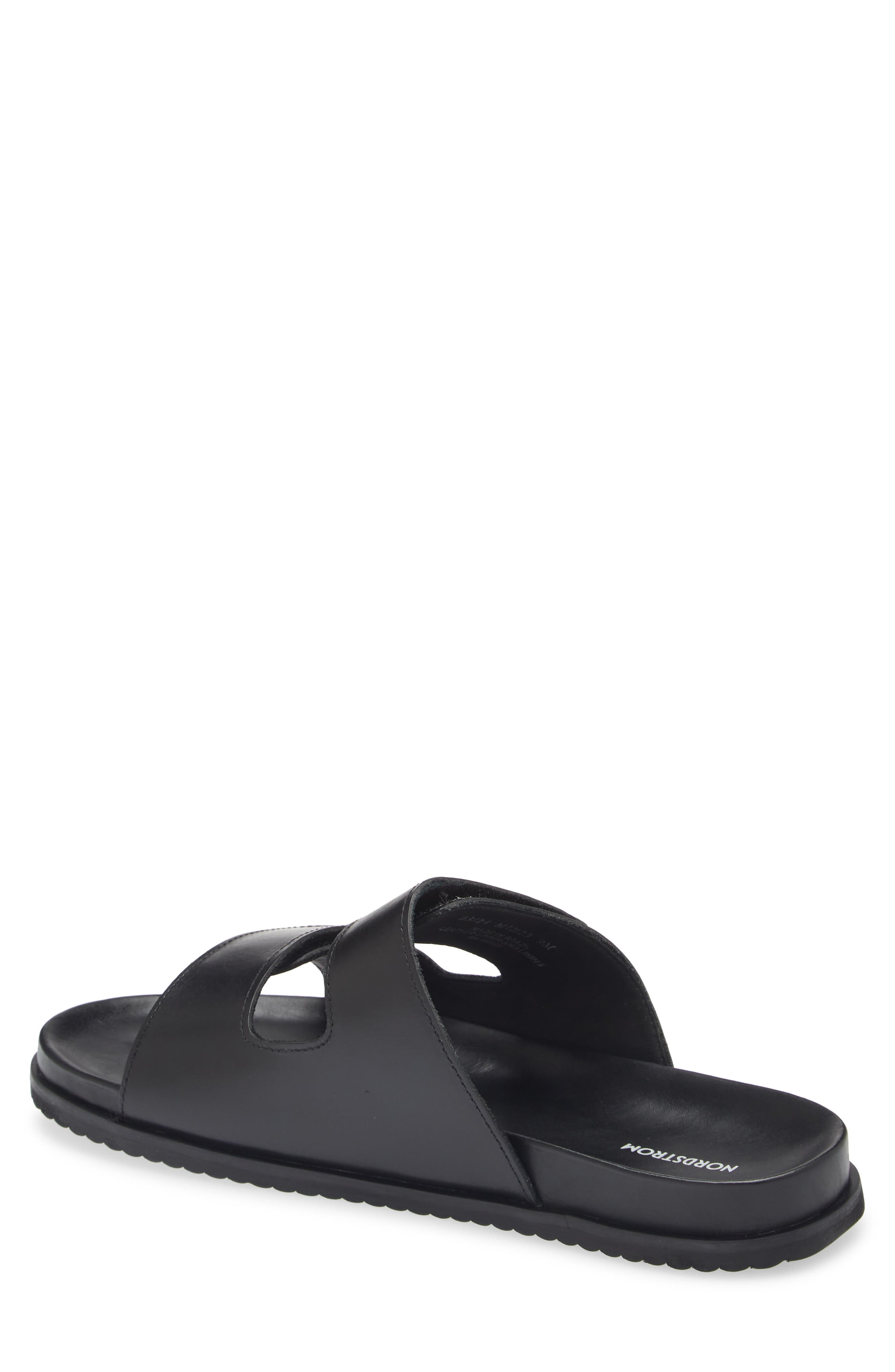 Gianni Slide Sandal, Alternate, color, BLACK