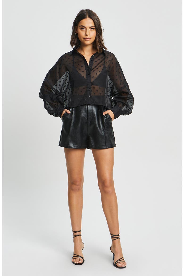 Henderson Blouse, Main, color, Black Spot