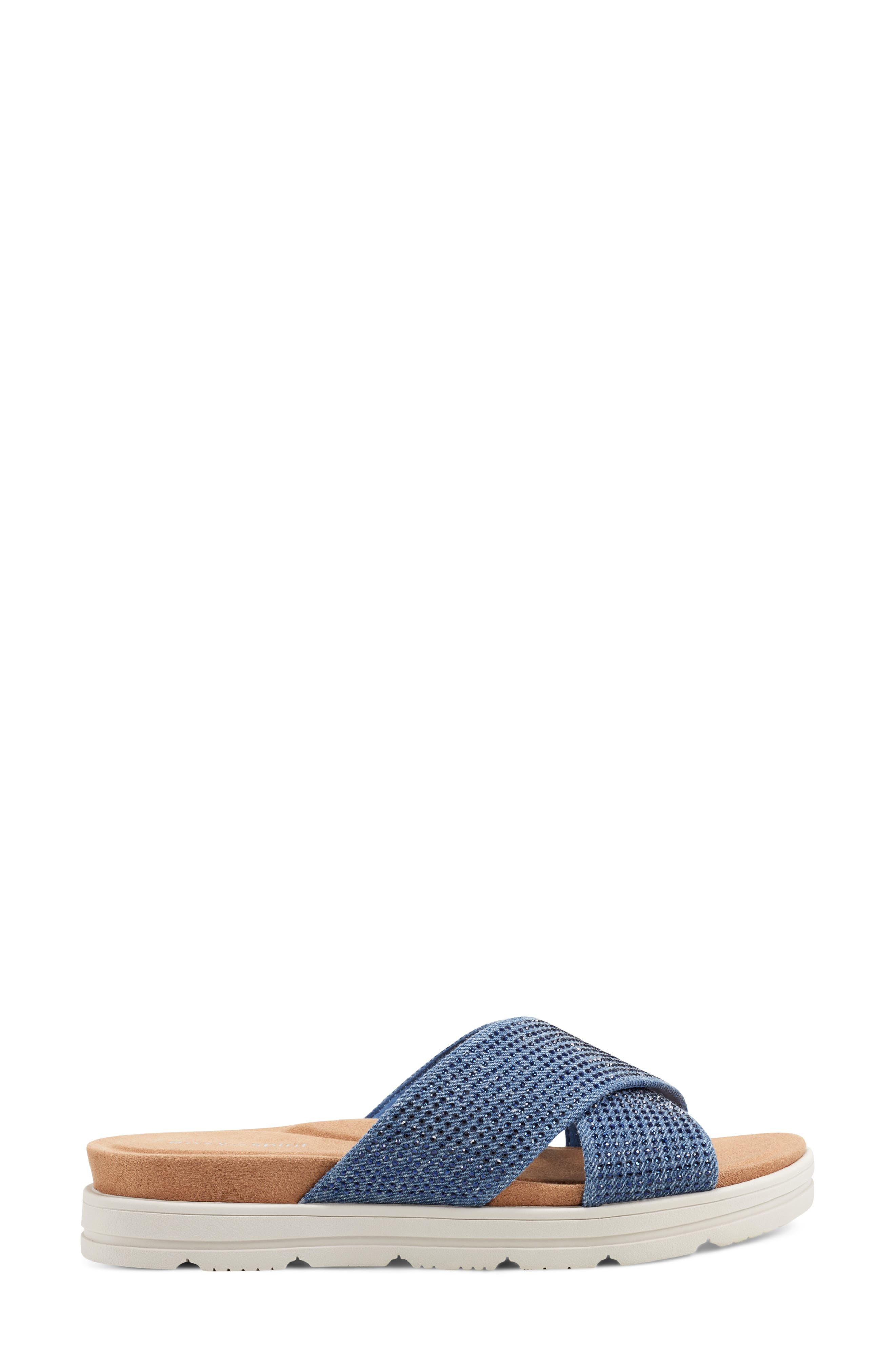 Sestacy Platform Slide Sandal, Alternate, color, MBL01