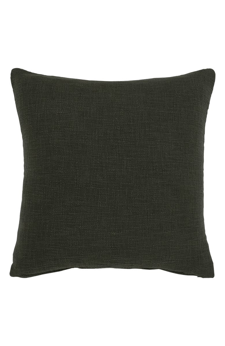 Renwil Sarno Textured Cotton Throw Pillow, Alternate, color, Green