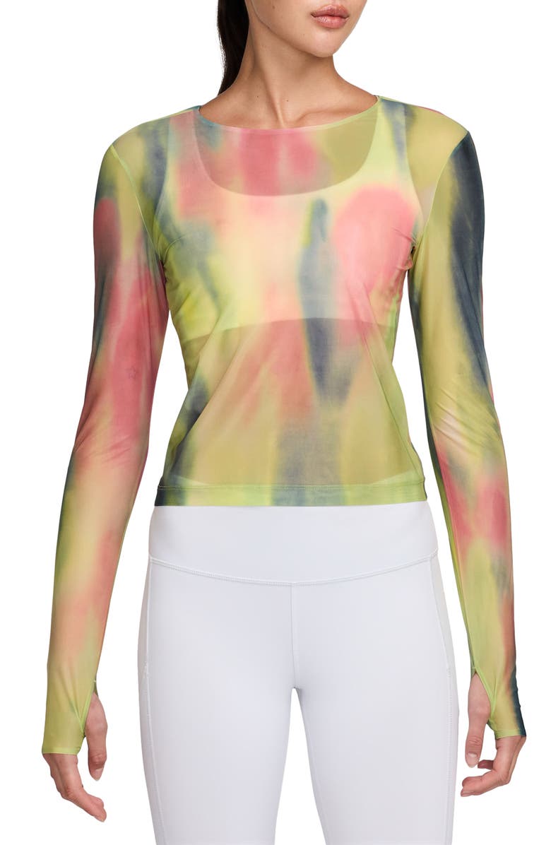 Nike Dri-FIT Sheer Top, Main, color, 