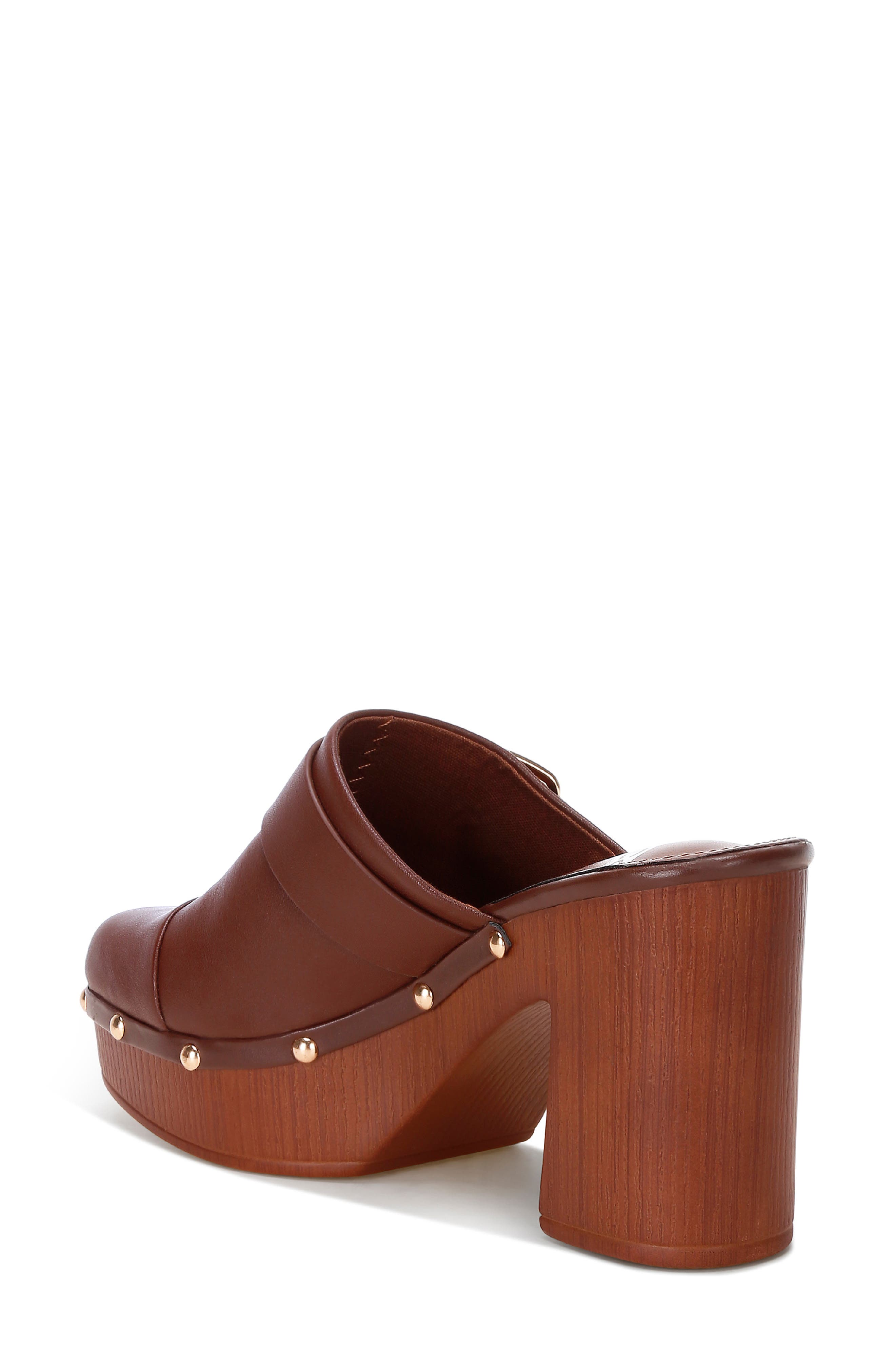Octave Stud Mule, Alternate, color, BROWN