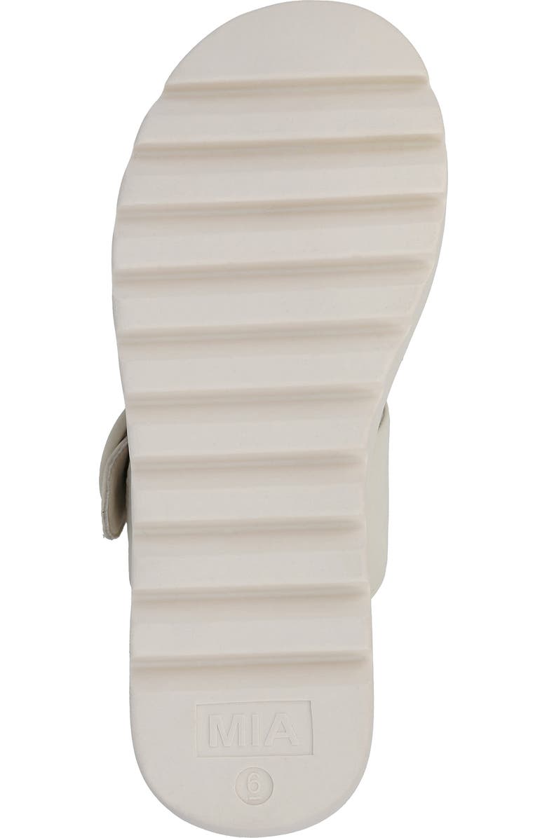 MIA Odal Platform Wedge Sandal, Alternate, color,