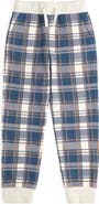 Sweet Wink Navy Plaid Jogger