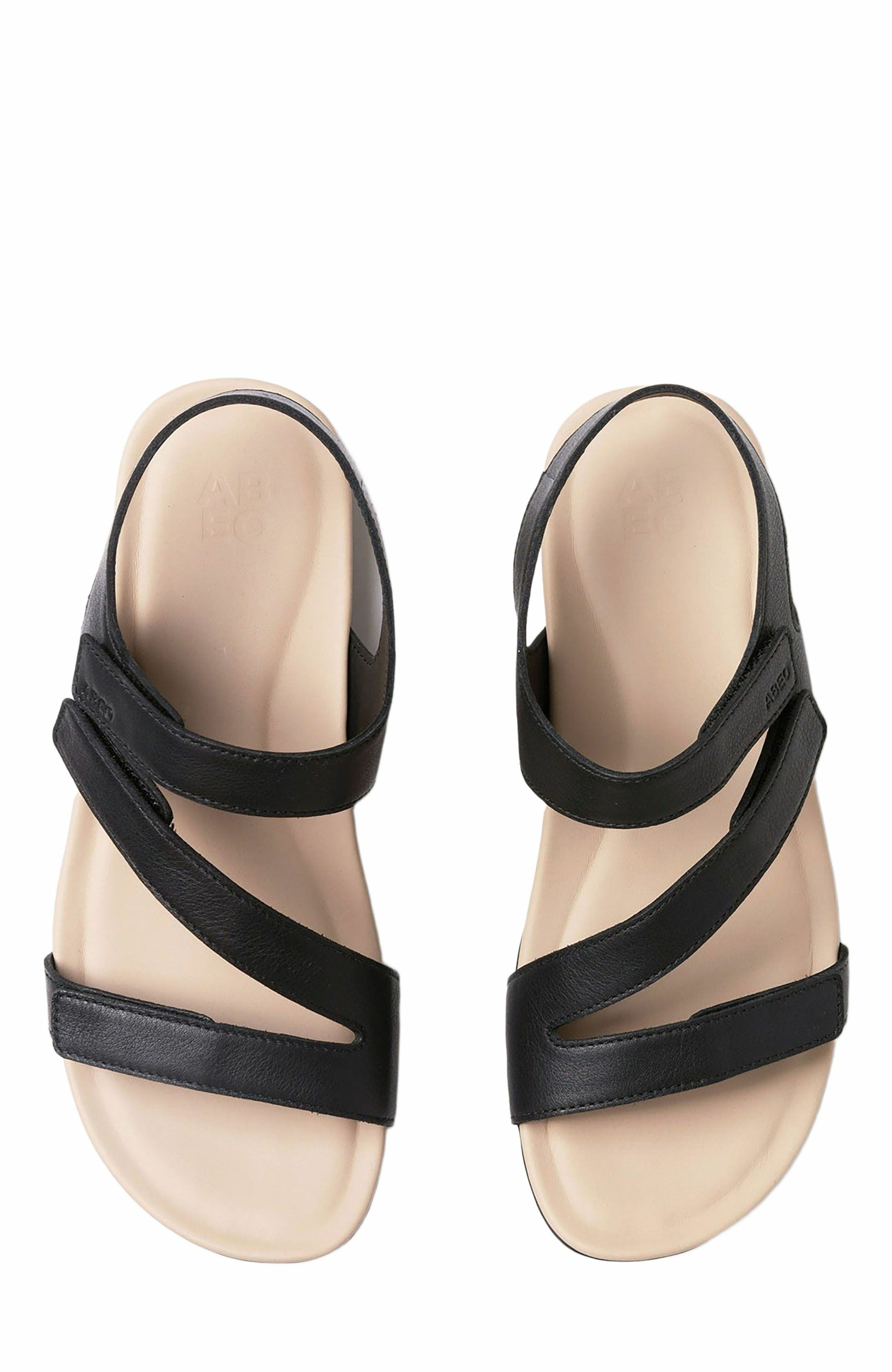 ABEO Oasis Sandal, Alternate, color, Black - Metatarsal