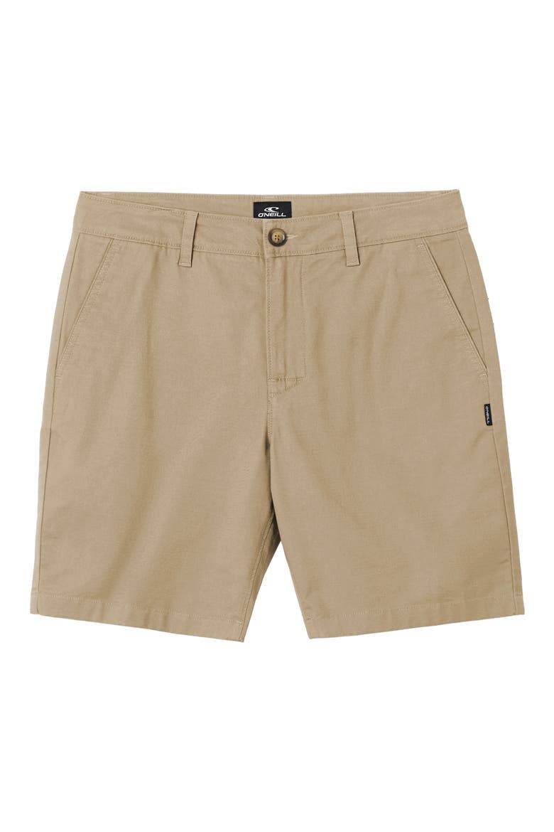 Jay Stretch Cotton Shorts, Alternate, color, KHAKI