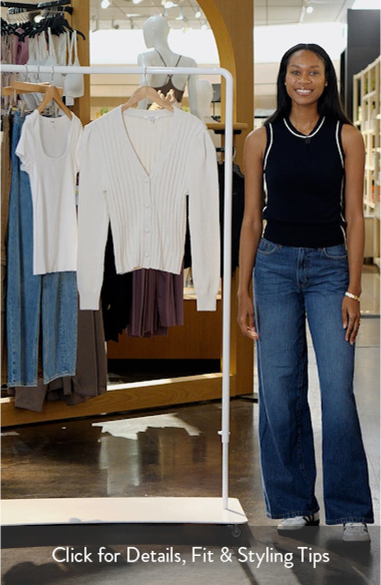 Jolie Rib Cardigan, sales video thumbnail