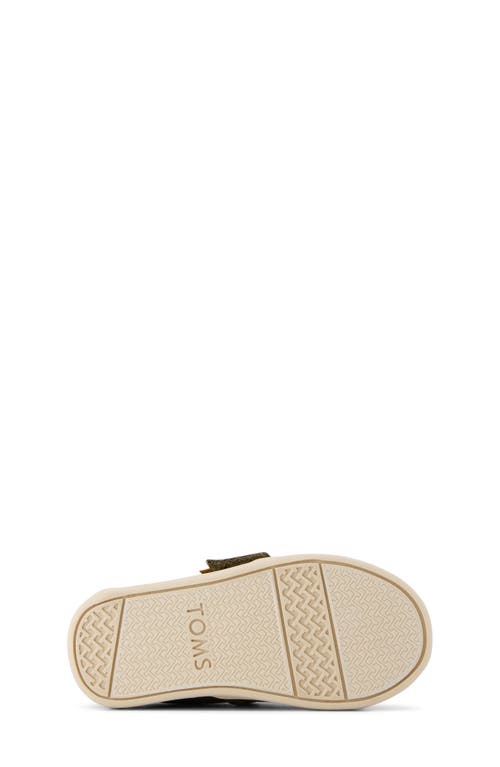 Toms Kids' Alpargata Slip-on Sneaker In Dark Green