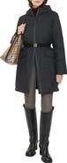 Burberry Mid-length Hooded Nylon Coat