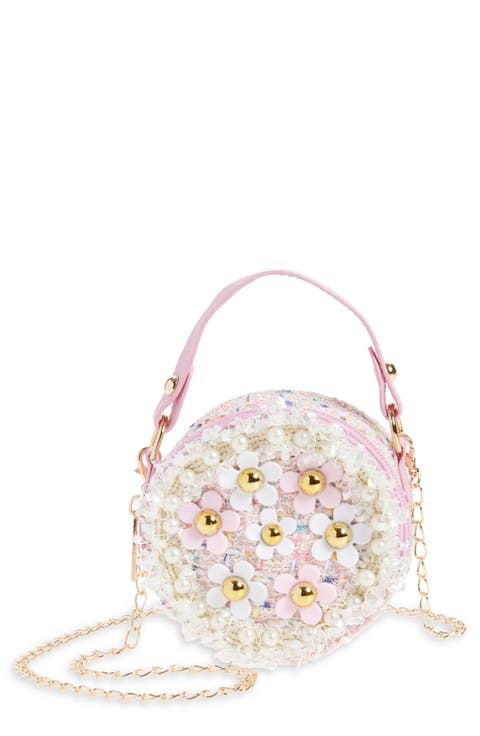 Kids' Flower Coin Round Crossbody Bag