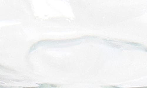 Vietri Hibiscus Fluted Glass Vase In Clear
