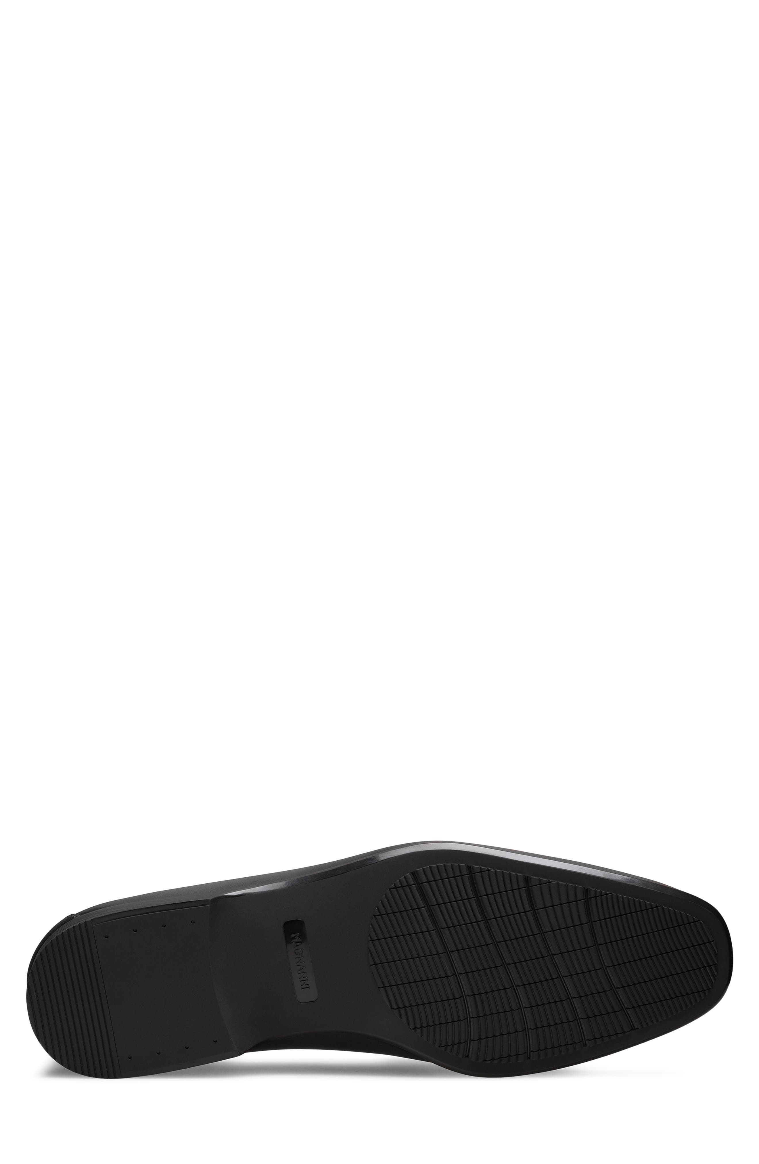 Rafa Leather Bit Loafer, Alternate, color, BLACK