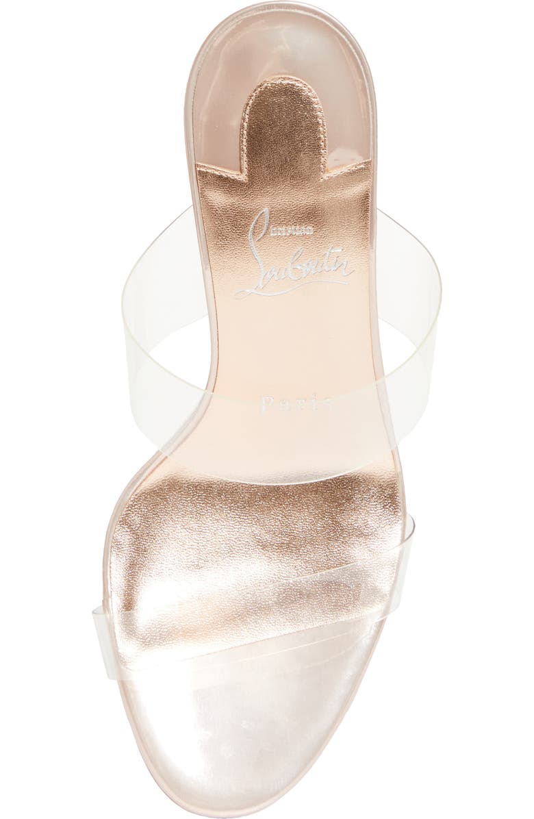 Christian Louboutin Just Nothing Sandal, Alternate, color, Leche/ Lin Leche