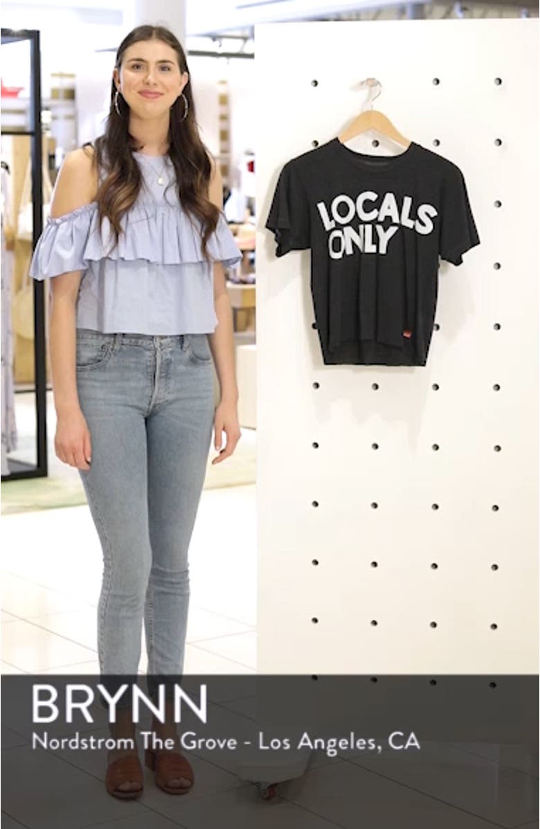 Locals Only Boyfriend Tee, sales video thumbnail