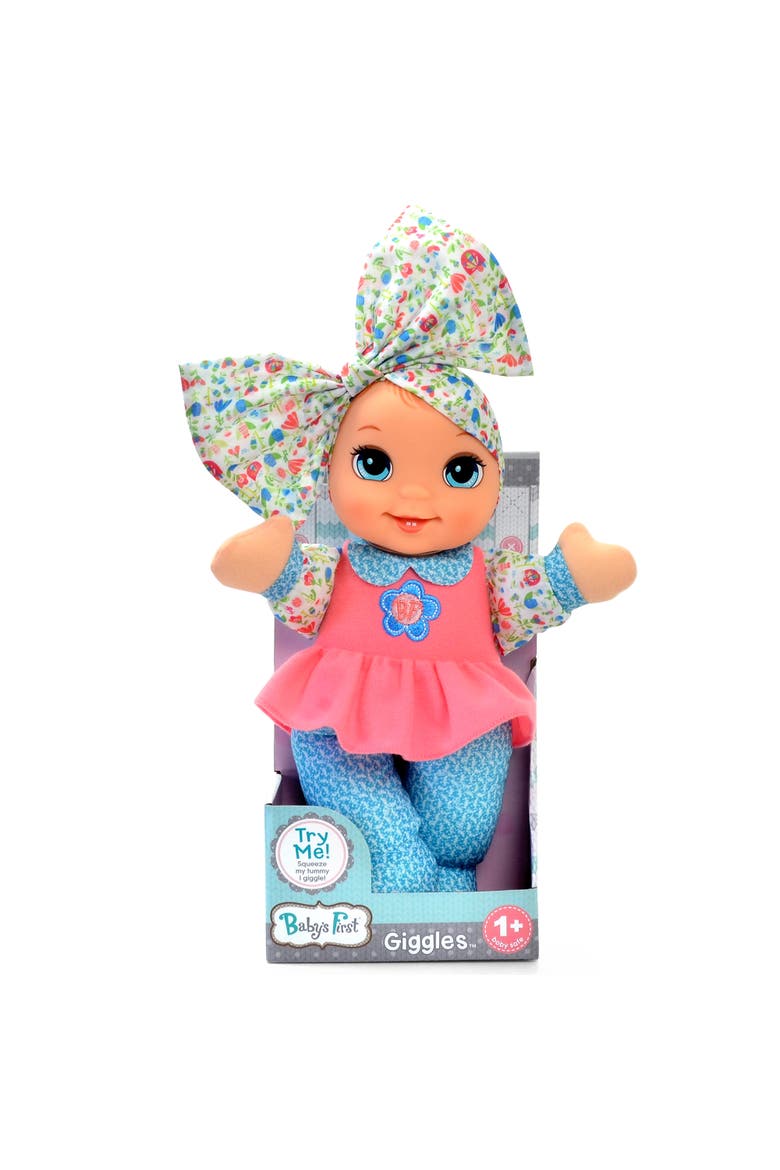Giggles Baby Doll Toy, Alternate, color, Multicolored