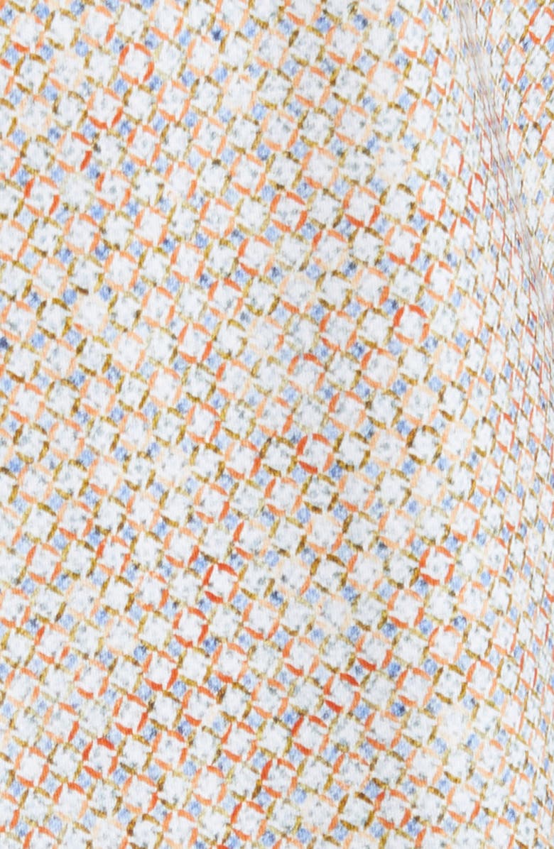 Bugatchi James OoohCotton<sup>®</sup> Geometric Print Button-Up Shirt, Alternate, color, 