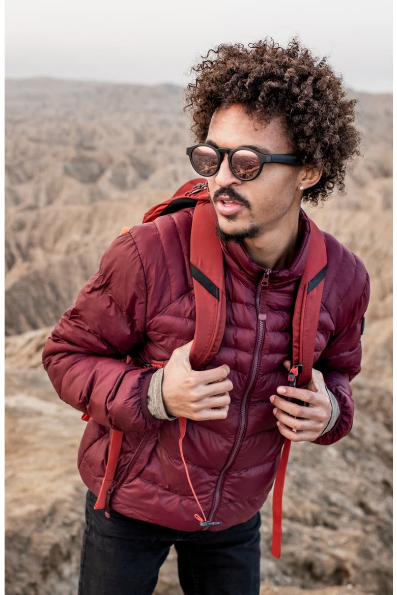 Frames Rondo Polarized Lenses, Alternate, color, MIRRORED ROSE GOLD