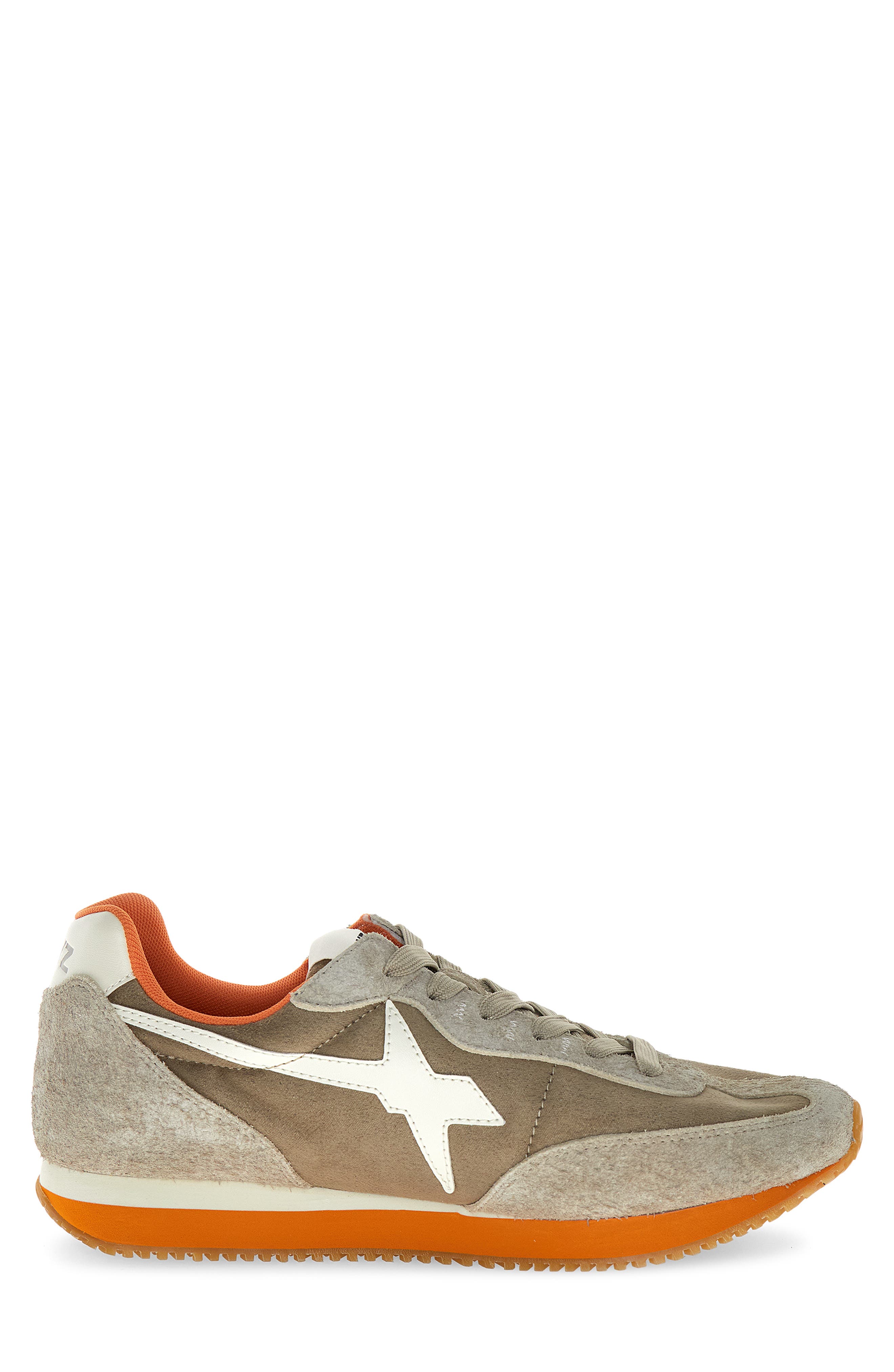 W6YZ Samoa Suede Sneaker, Main, color, Taupe Bone