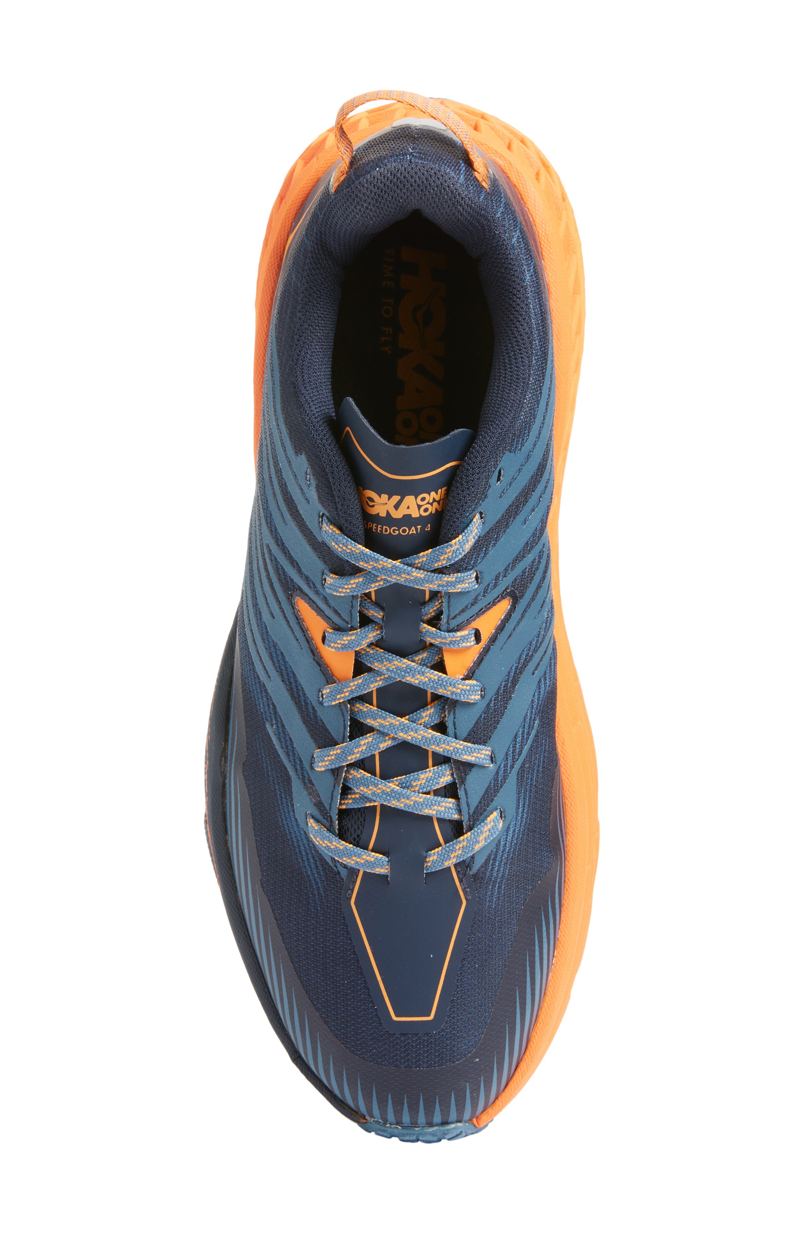 HOKA Speedgoat 4 Trail Running Shoe, Alternate, color, 