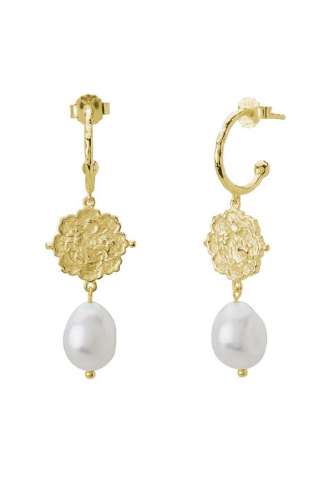 Loved Always Pearl  Earrings