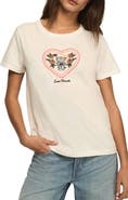 Lucky Brand Love Drunk Embroidered T-Shirt