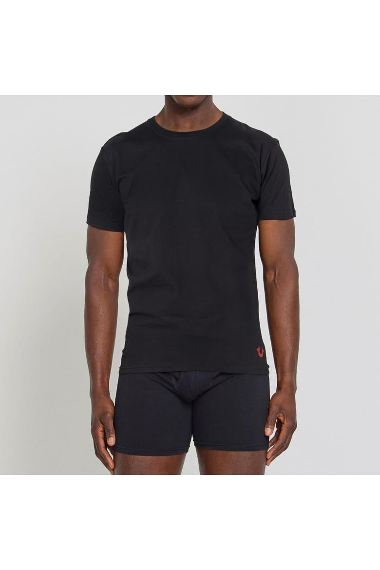 Mens Undershirts 4 Pack Lightweight Mens Undershirt, 100% Cotton Black, Alternate, color, Black