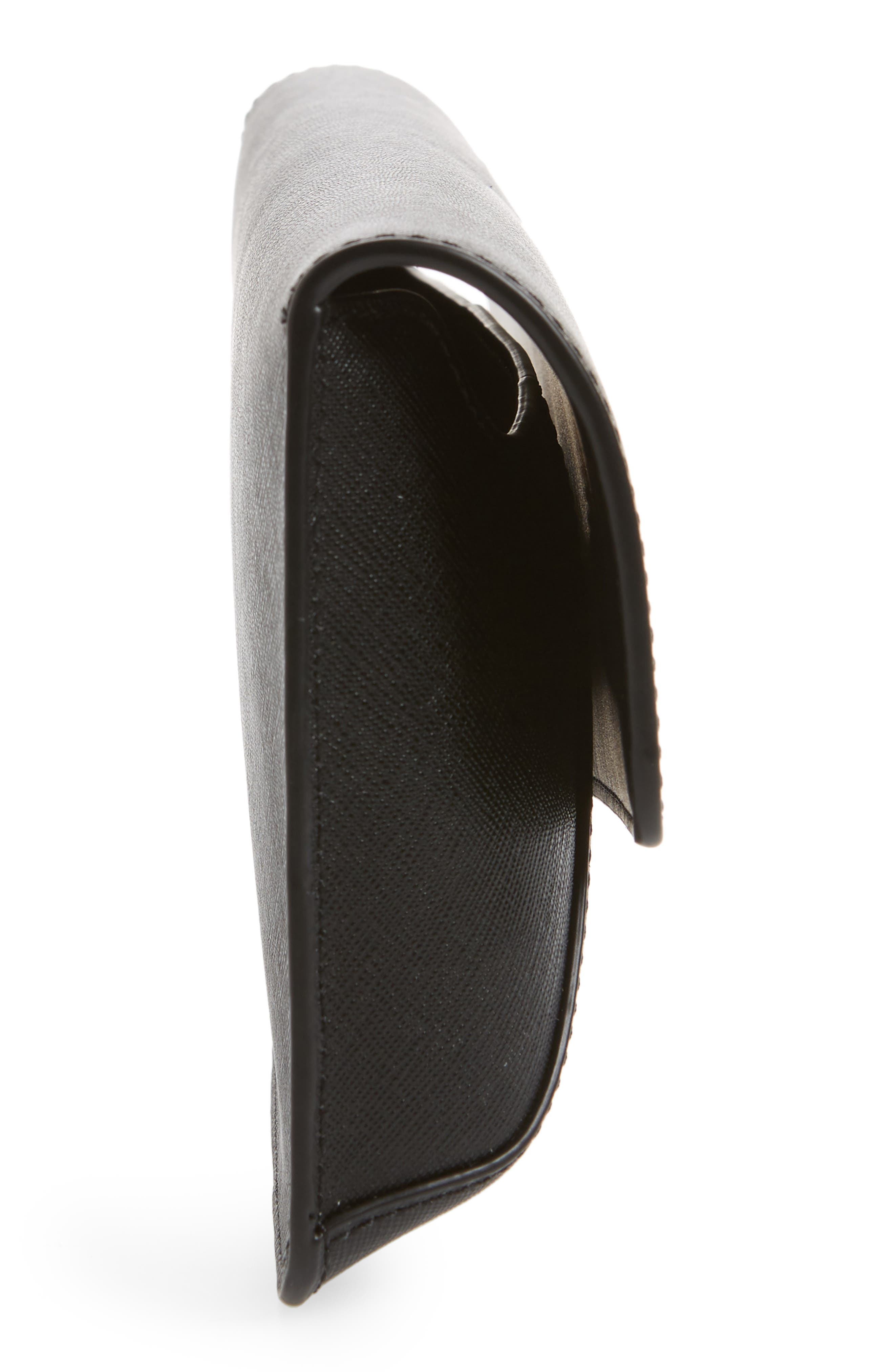 Tory Burch Robinson Leather Clutch, Alternate, color, 