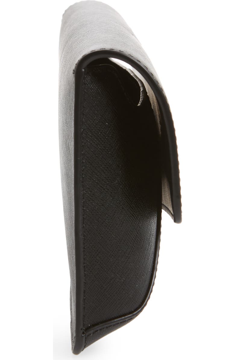 Tory Burch Robinson Leather Clutch, Alternate, color,