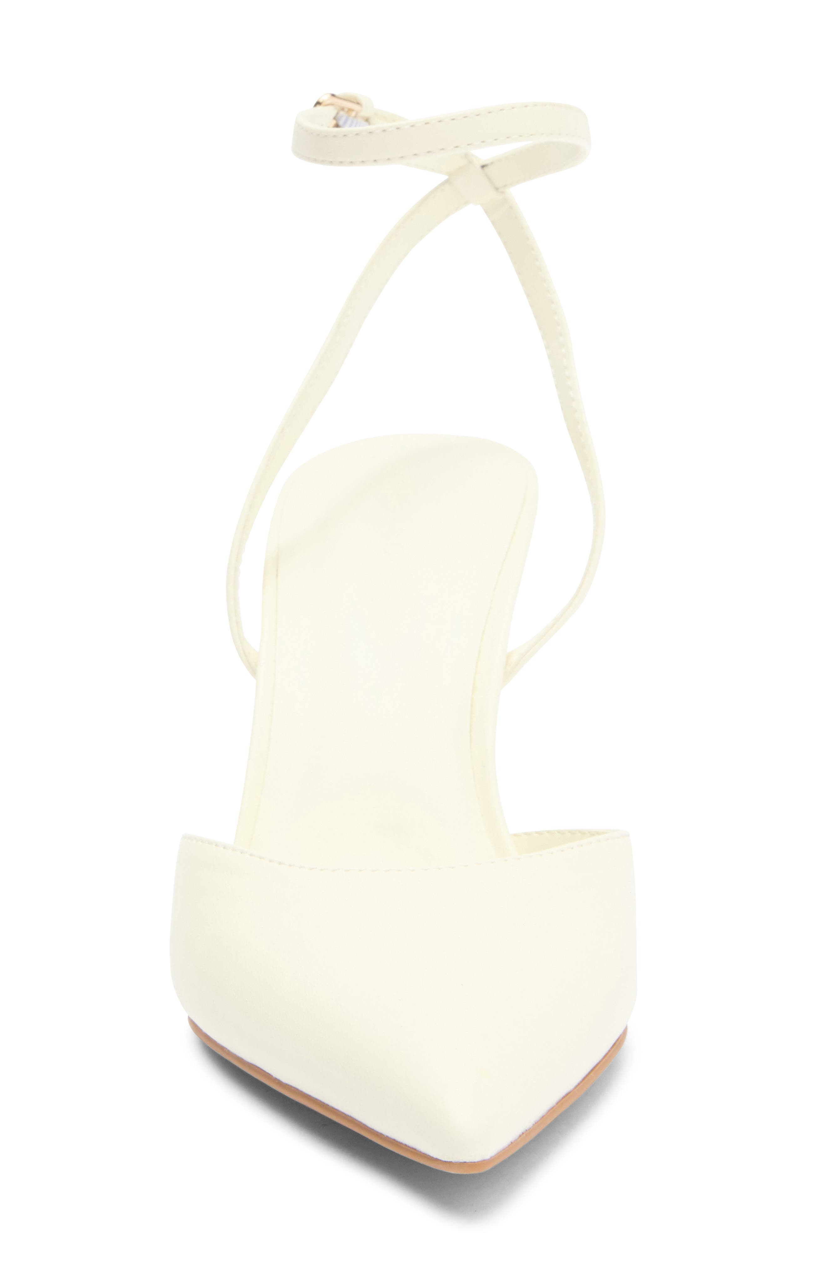 Neesha Ankle Strap Pump, Alternate, color, IVORY EGRET