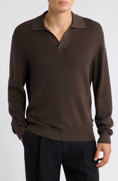 Hope Rib Johnny Collar Sweater