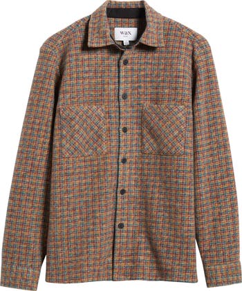 Wax London Whiting Check Overshirt | Nordstrom Wax London Whiting Check Overshirt | Nordstrom