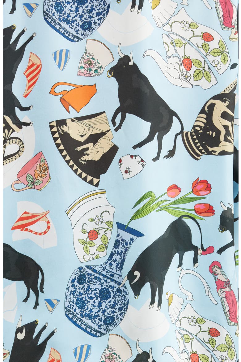 Bull In a China Shop Pajamas, Alternate, color, PORCELAIN BLUE