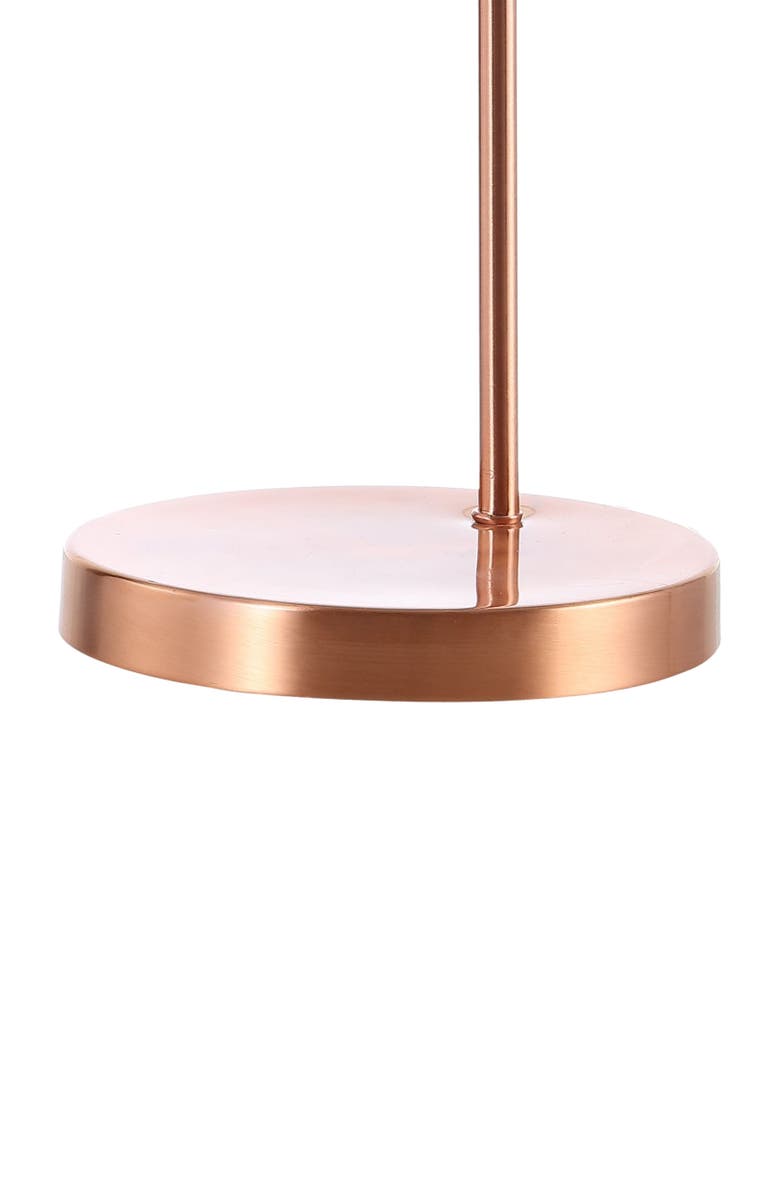 JONATHAN Y Edgar 18" Metal LED Task Lamp, Copper, Alternate, color, Copper