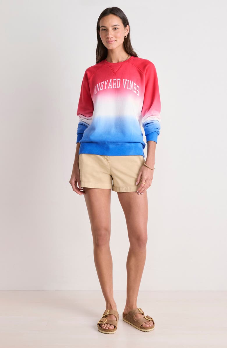 vineyard vines Dip Dye Raglan Terry Sweatshirt, Alternate, color, 
