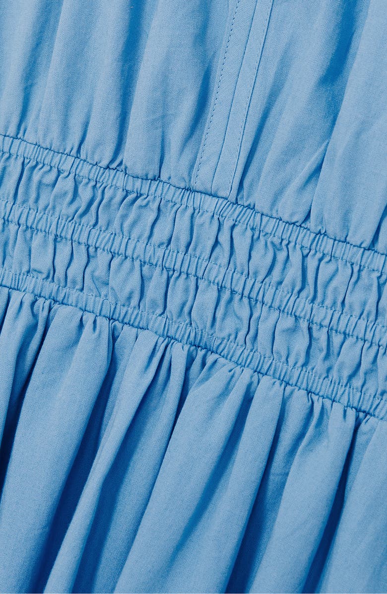 Reiss Kids' Lena Jr. Cotton Smocked Waist Dress, Alternate, color, 