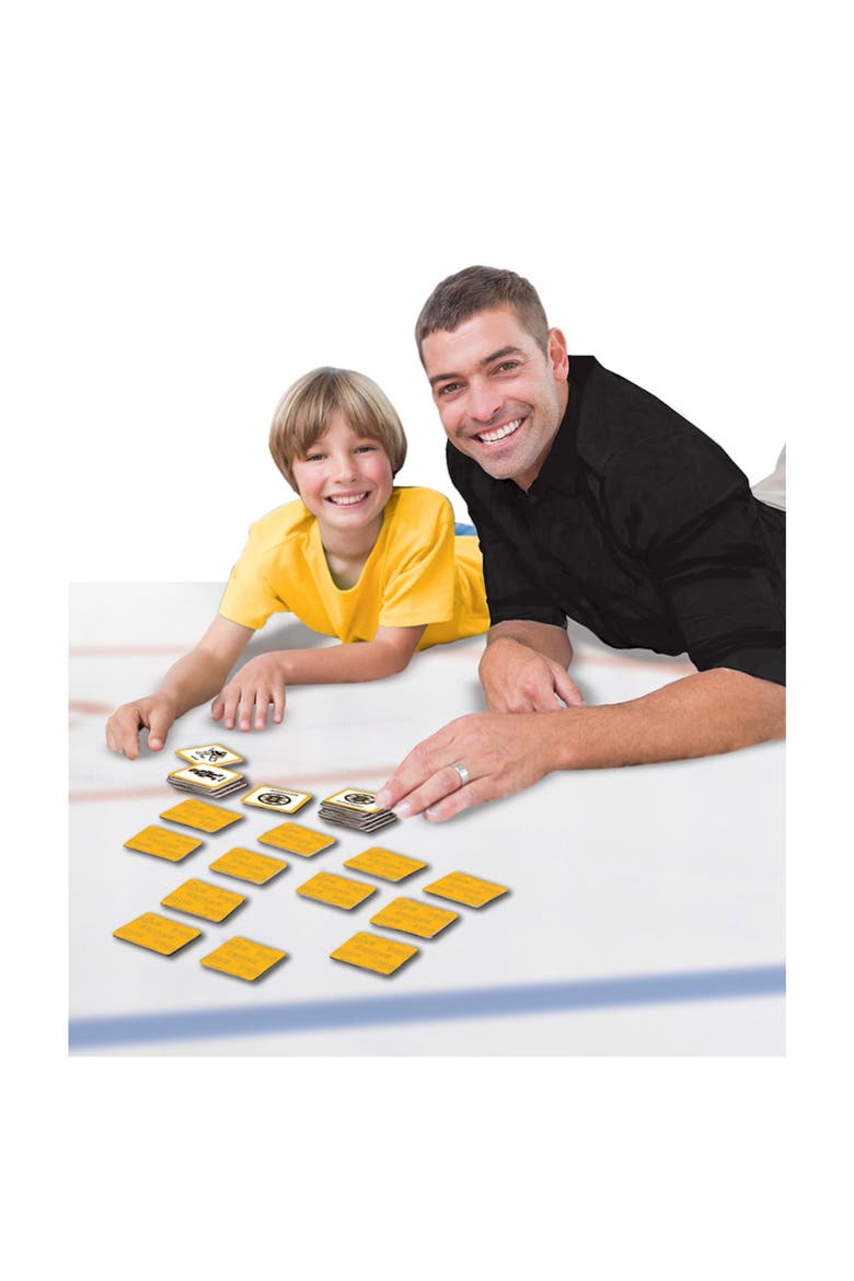 Boston Bruins Matching Game, Alternate, color, Multicolor