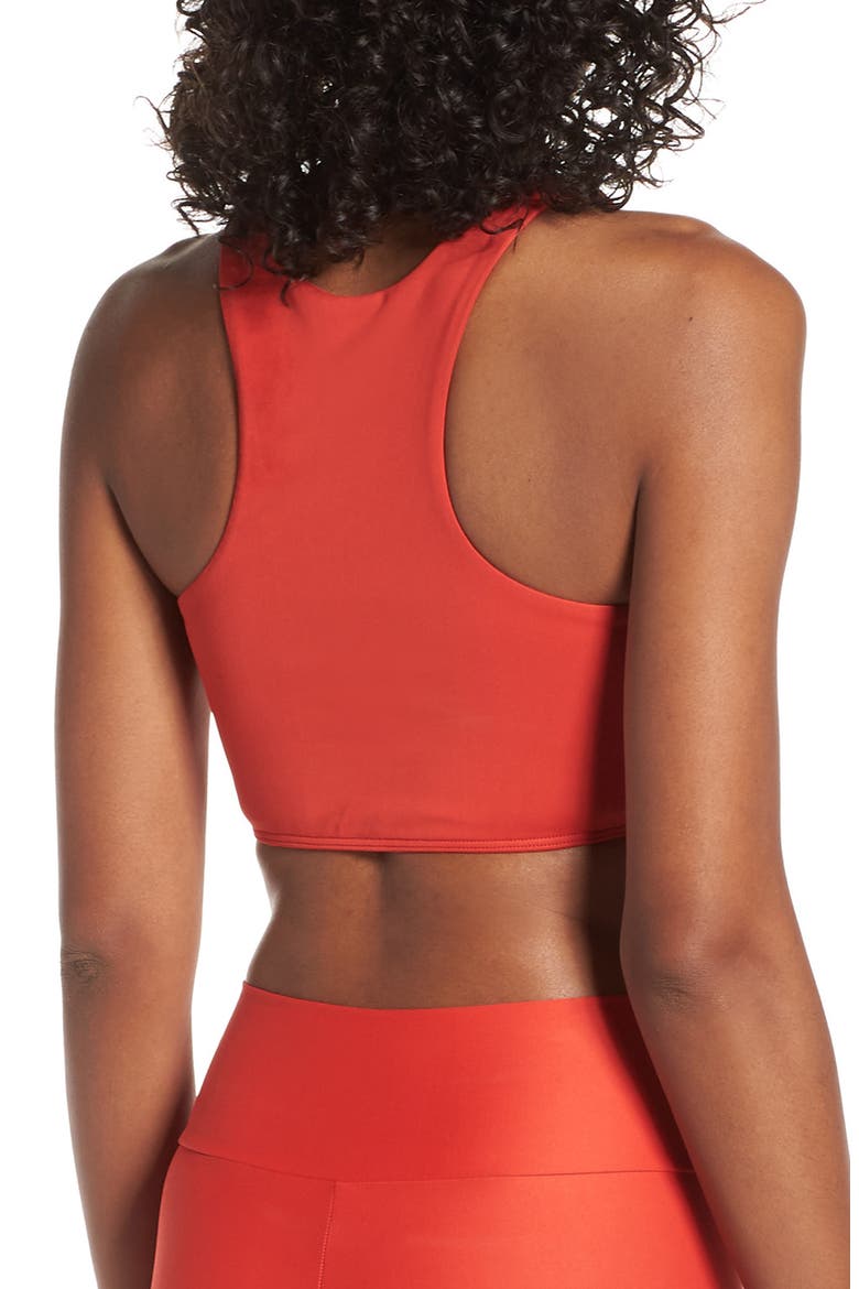 Sports Bra, Alternate, color, RED HEART