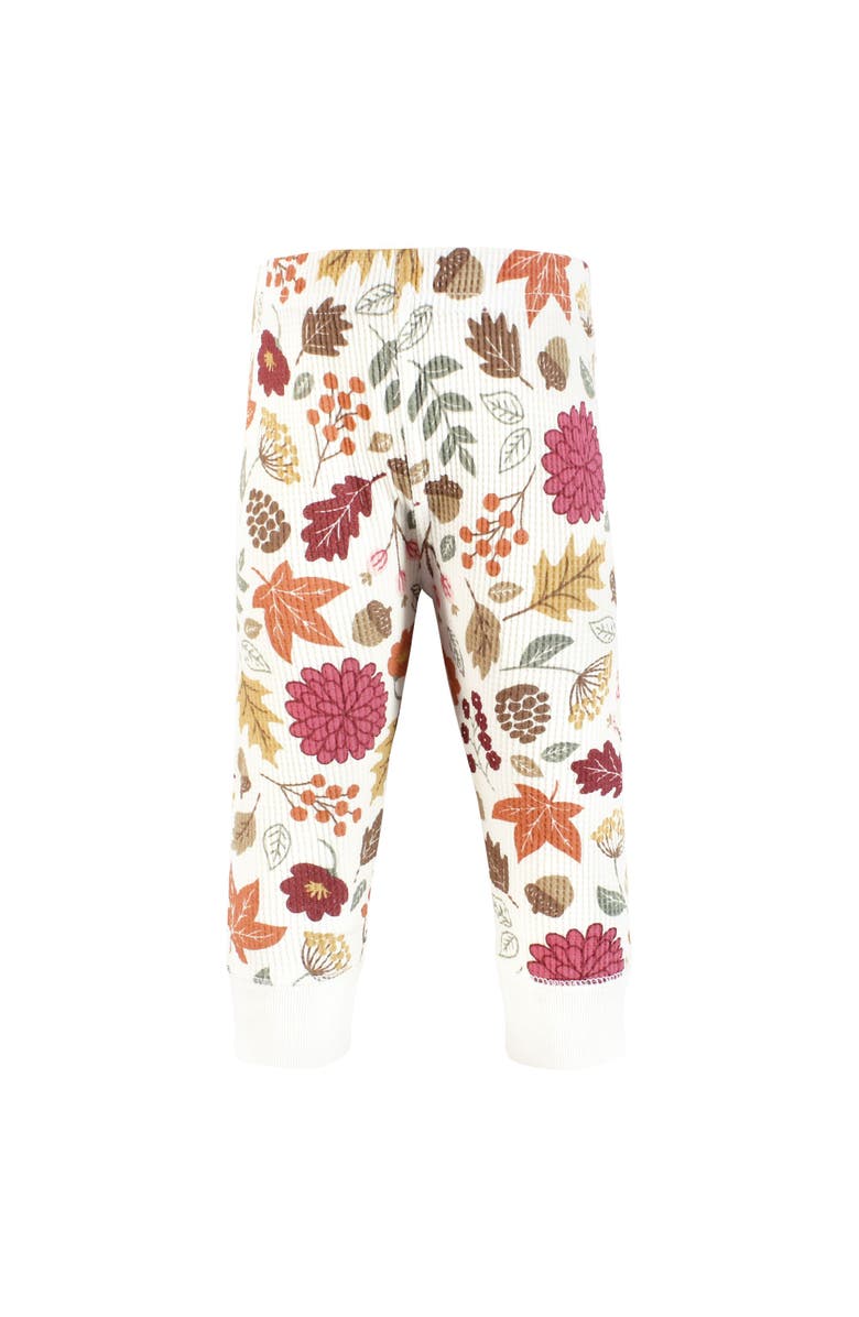 Hudson Baby Thermal Tapered Ankle Pants 4pk, Alternate, color, Acorn Botanical