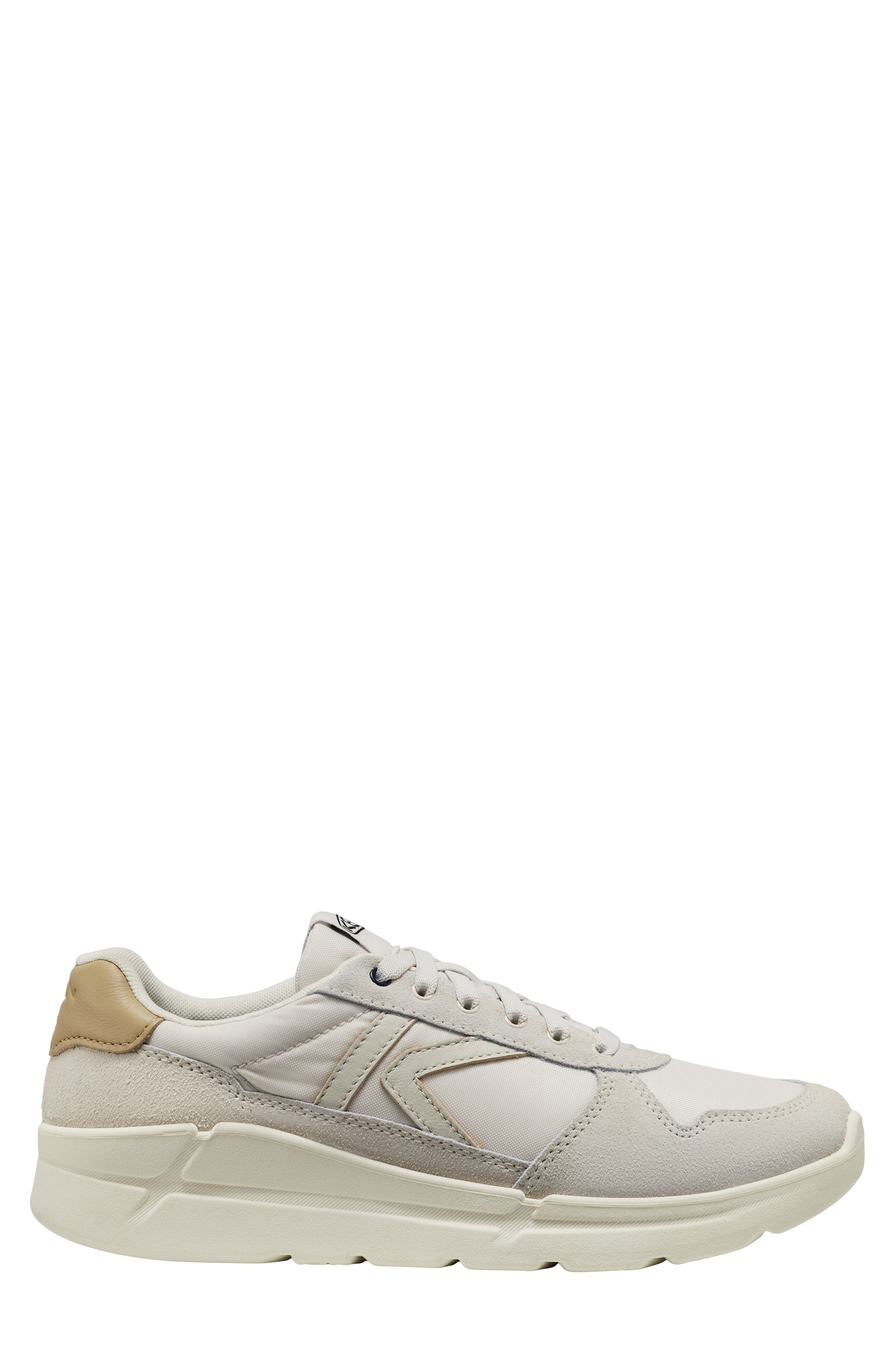 KM2 Jogger Leather Sneaker, Alternate, color, BIRCH/ SAFARI