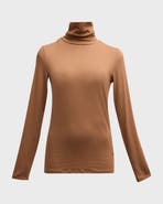 Majestic Filatures Soft Touch Long Sleeve Turtleneck
