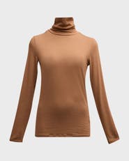 Majestic Filatures Soft Touch Long Sleeve Turtleneck